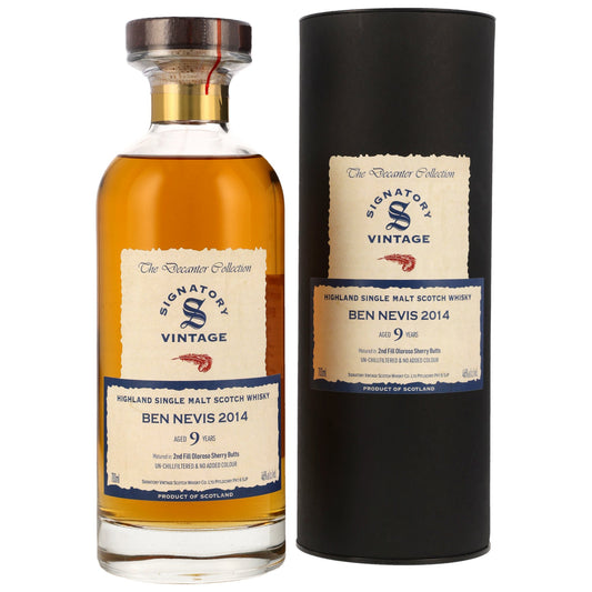 Ben Nevis 9 2014/2024 - Signatory Vintage - The Decanter Collection