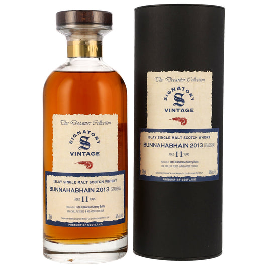 Staoisha (Bunnahabhain) 11 - 2013 Signatory Vintage - Maltucky