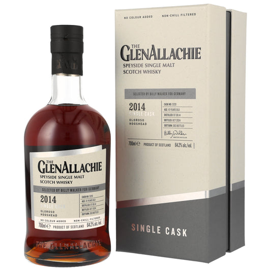 GlenAllachie 10 2014/2024 - Single Cask - Oloroso Hogshead #3220