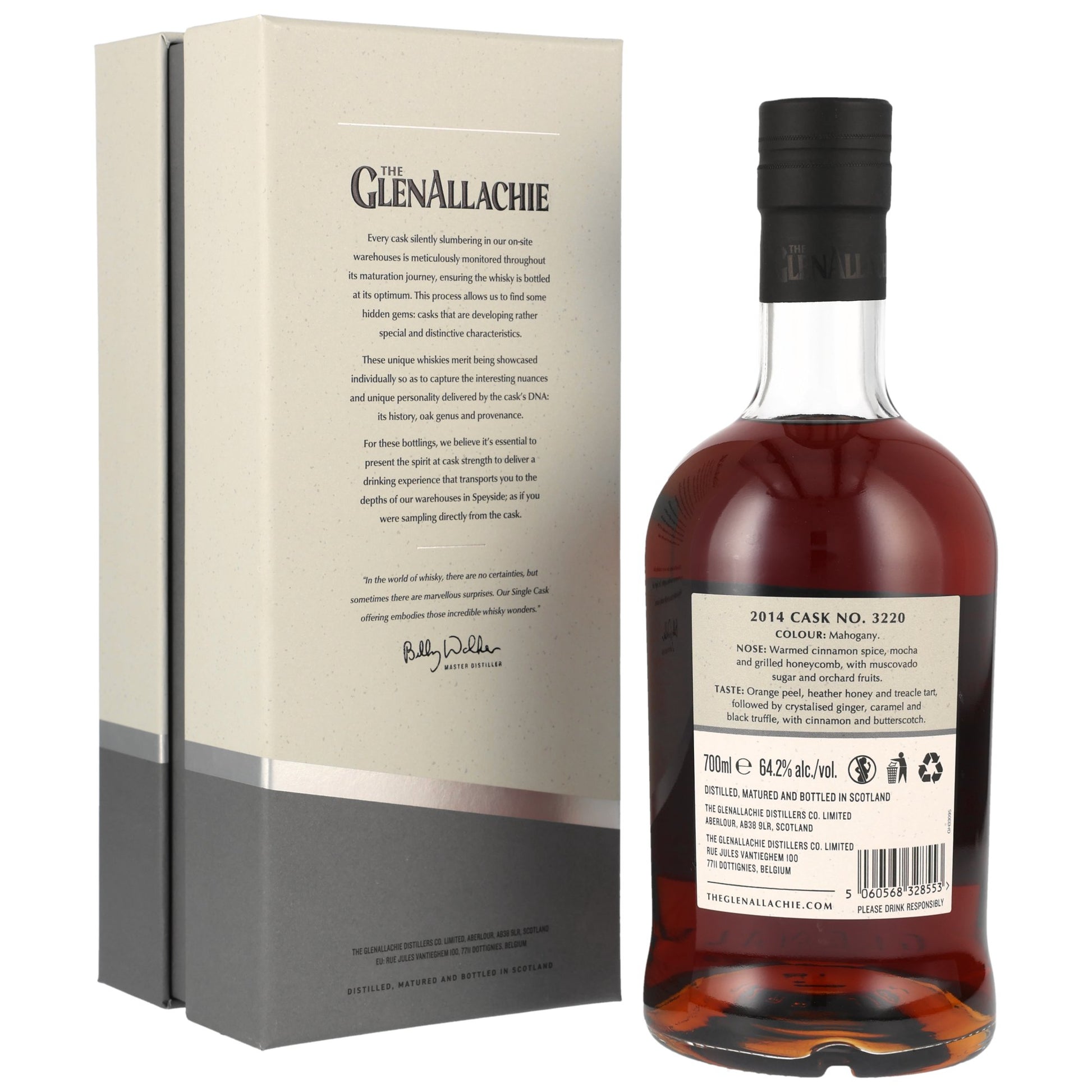 GlenAllachie 10 2014/2024 - Single Cask - Oloroso Hogshead #3220