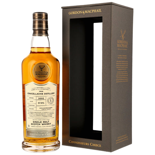 Craigellachie 21 2002/2024 - Gordon &amp; MacPhail - Refill Bourbon Barrel #15602203