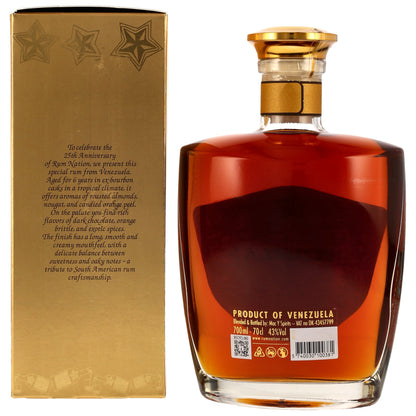 Venezuela XO - Rum Nation - 25th Anniversary Decanter