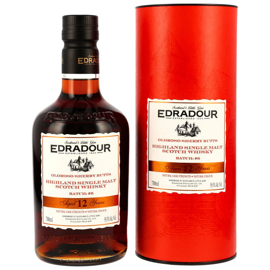 Edradour 12 2012/2025 - Sherry Cask Strength Batch #6
