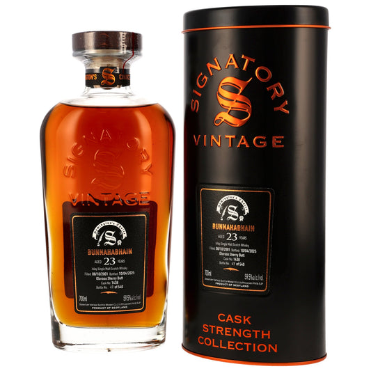 Bunnahabhain 23 2001/2025 - Signatory Vintage Symingtons Choice Oloroso Sherry Butt