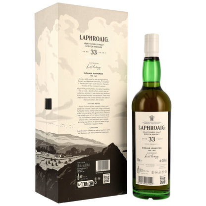 Laphroaig 33 -  Strong Characters - Chapter One Donald Johnston