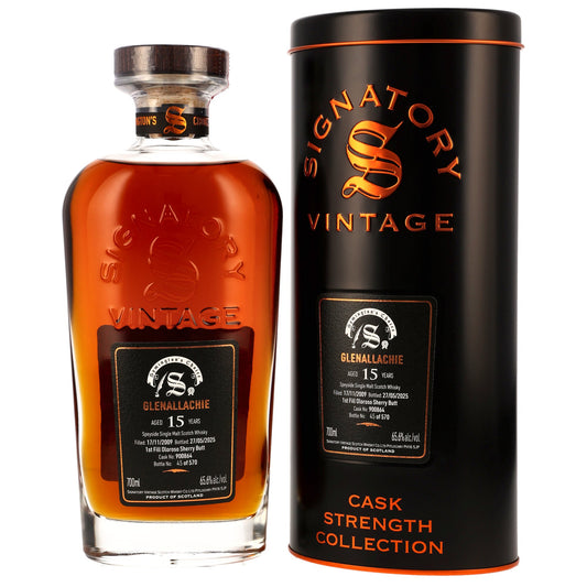 Glenallachie 15 2009/2025 - Signatory Vintage Symingtons Choice - 1st Fill Oloroso Sherry Butt #900864