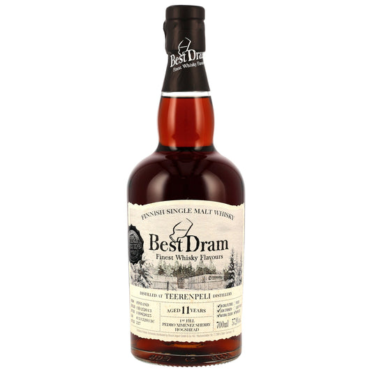 Teerenpeli 11 2013/2025 - Best Dram - 1st Fill PX Sherry Hogshead #13122013C