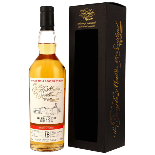 Glenlossie 18 2007/2025 - The Single Malts of Scotland (SMoS) - 1st Fill Bourbon Barrel #773