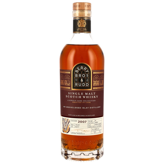 Single Islay Malt 18 2007/2025 - Berry Bros and Rudd - PX Sherry Cask Finish #10004