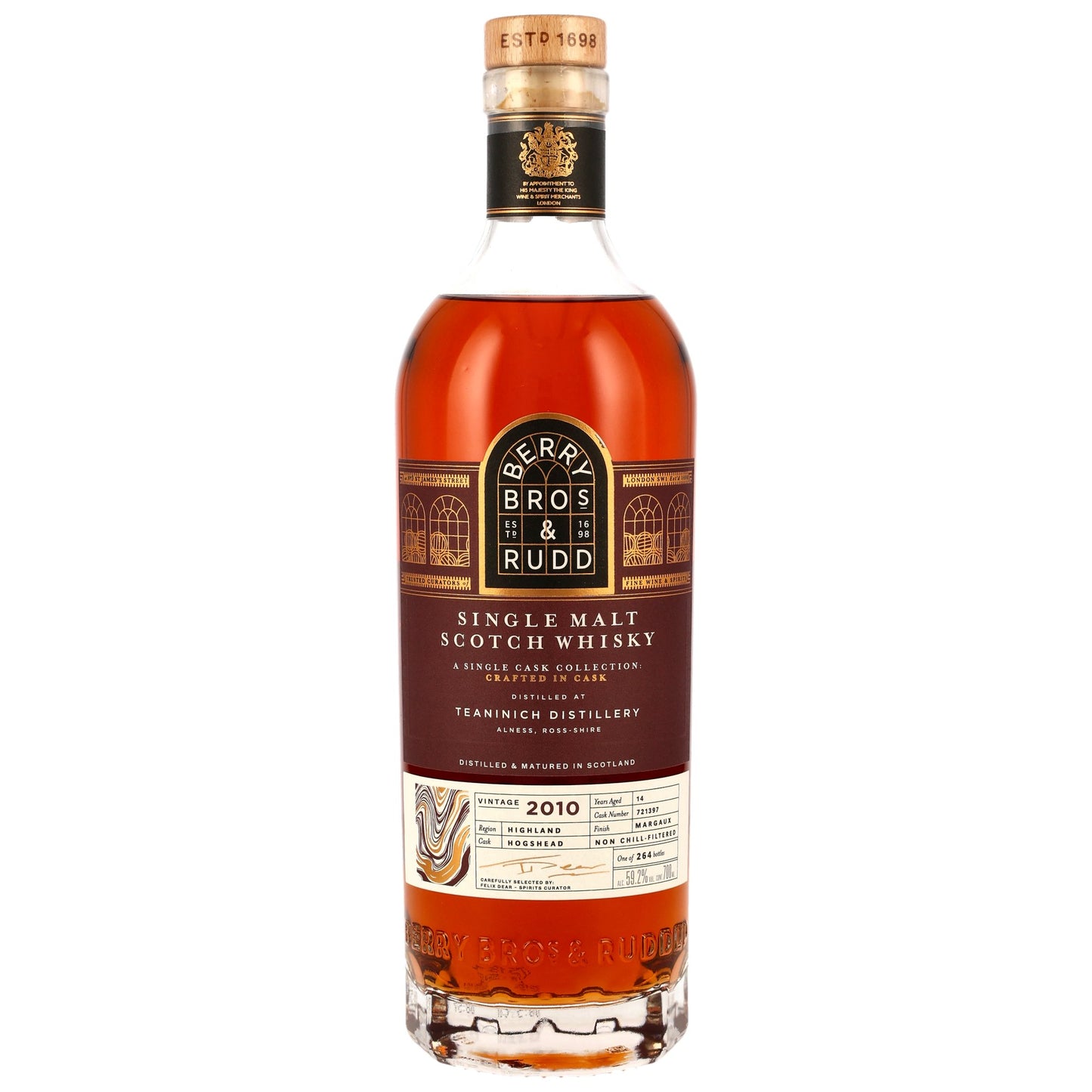 Teaninich 14 2010/2025 - Berry Bros and Rudd - Margaux Cask Finish #721397