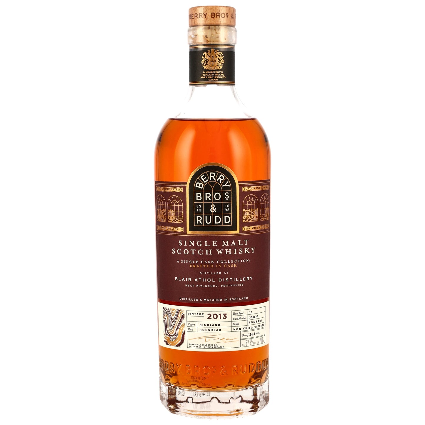 Blair Athol 12 2013/2025 - Berry Bros and Rudd -  Pomerol Cask Finish #303635