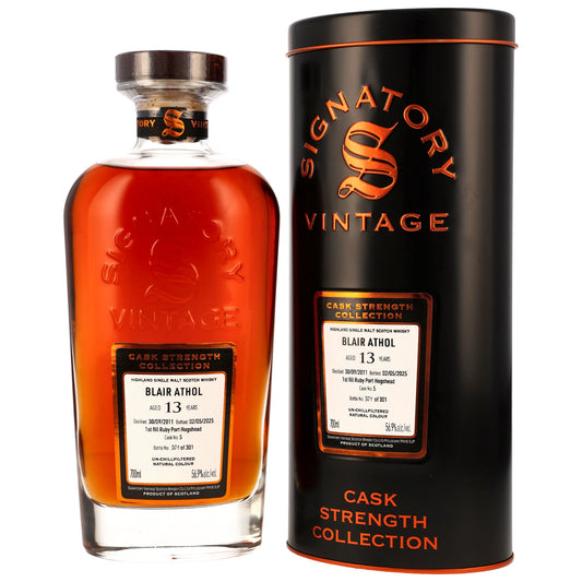 Blair Athol 13 2011/2025 - Signatory Vintage Cask Strength Collection - 1st Fill Ruby Port #5