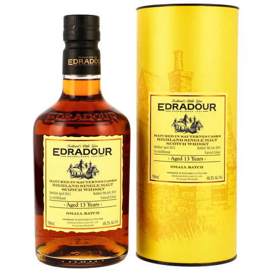 Edradour 13 2012/2025 - Small Batch - 1st Fill Sauternes Hogsheads #168, 169, 171-174