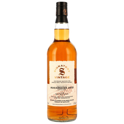 Auchroisk 12 2012/2025 - Signatory Vintage - 100 PROOF #52
