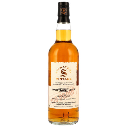 Mortlach 12 2013/2025 - Signatory Vintage - 100 PROOF #60