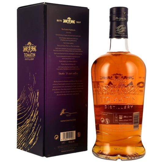 Tomatin 13 - Double Cask - Bourbon & Oloroso Sherry Casks