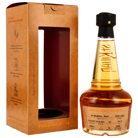 St. Kilian 4 2017/2022 - Ambassador's Choice No.5 - Madeira/Rum Casks #1354, 1355