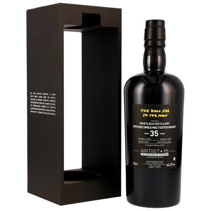 Mortlach 35 1989/2025 - Artist #15 - The Dark Side of the Moon - Second Fill Sherry Butt # S-28607