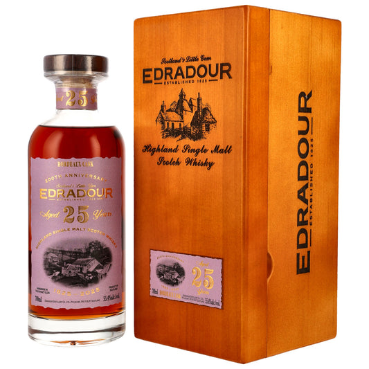 Edradour 25 1999/2025 - 200th Anniversary - 1st Fill Bordeaux Cask #816