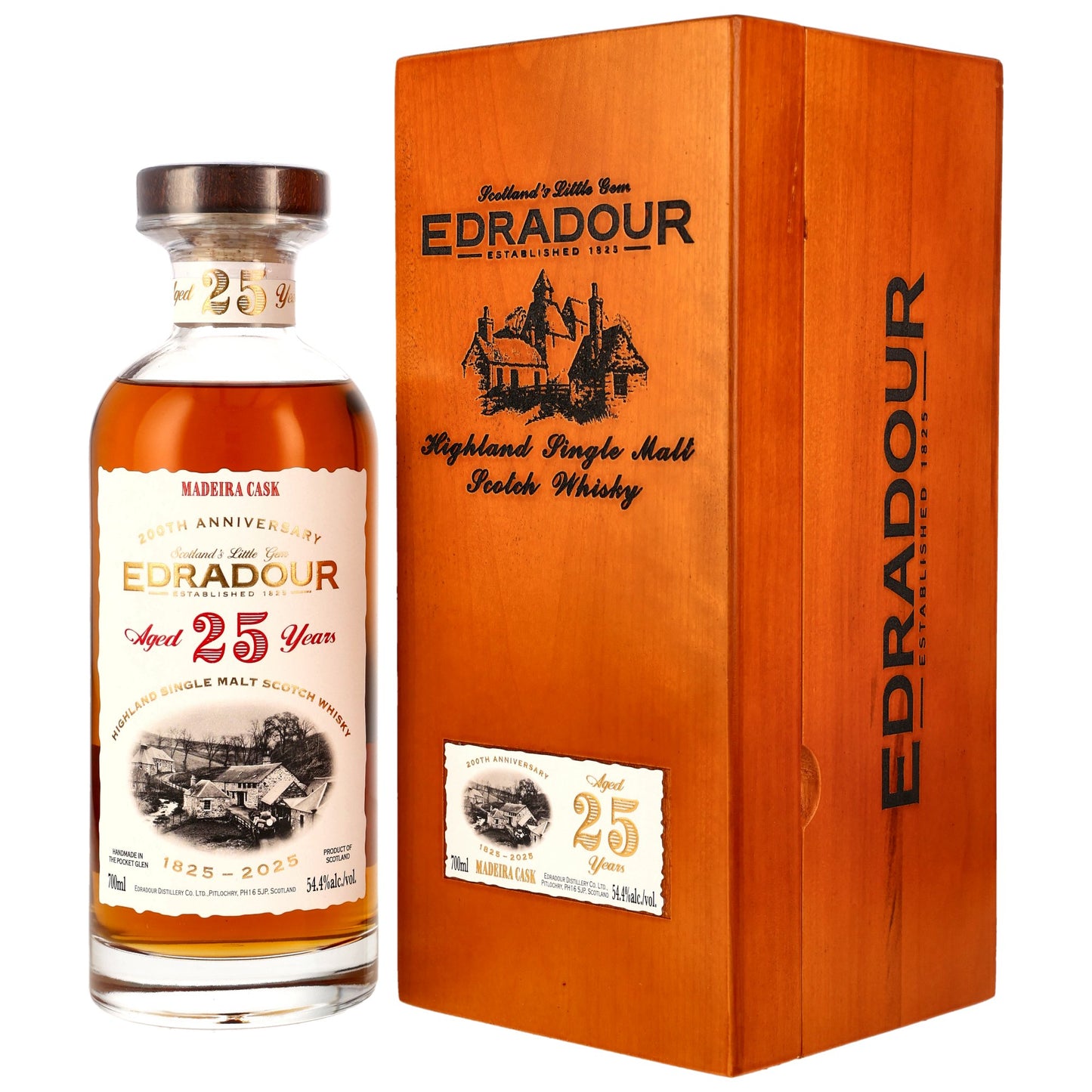 Edradour 25 1999/2025 - 200th Anniversary - 1st Fill Madeira Cask #903