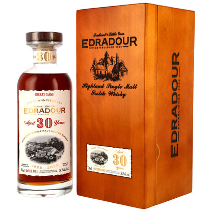 Edradour 30 1995/2025 - 200th Anniversary - Batch #1 , 1st Fill Sherry Butts #2101+2109