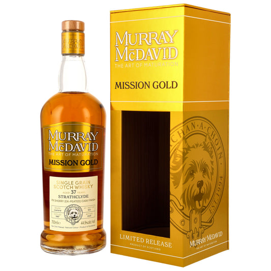 Strathclyde 37 1987/2025 - Murray McDavid - PX Sherry Barrique (Ex-Peated) Finish