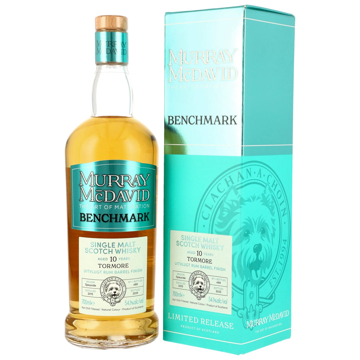 Tormore 10 2015/2025 - Murray McDavid - Uitvlugt Rum Barrel Finish