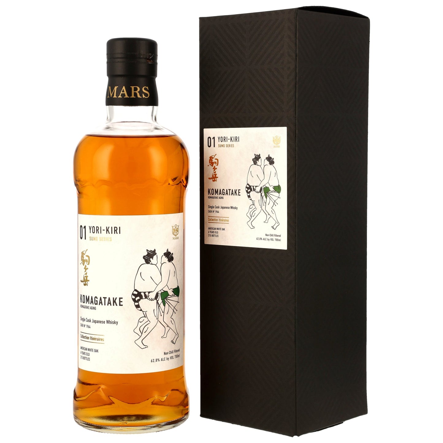 Mars Komagatake 6 2018/2025 - Yori Kiri-Sumo Series 01 - American White Oak Cask #1964