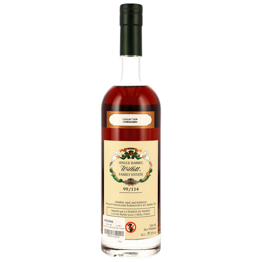 Willett Rye 12 2012/2025 - Itinéraires - Single Barrel #2283