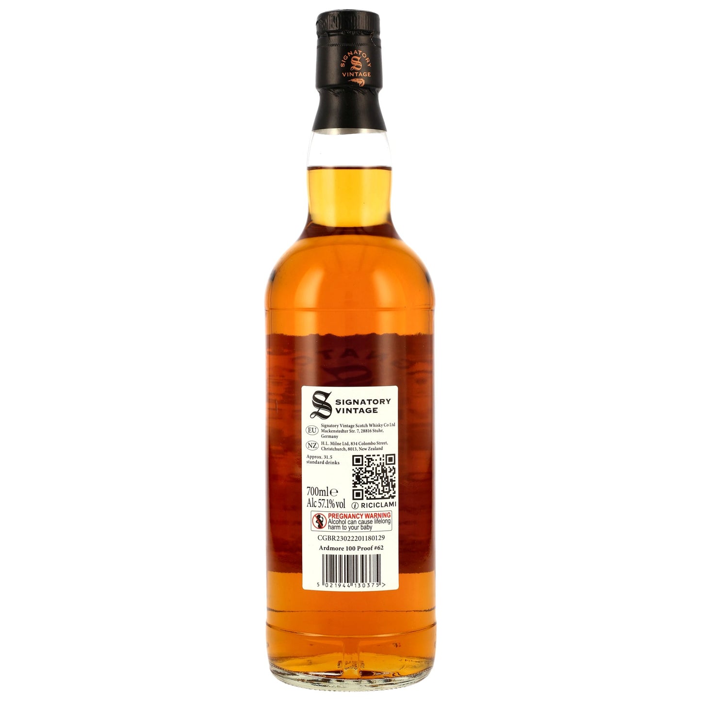 Ardmore 14 2011/2025 - Signatory Vintage - 100 PROOF #62