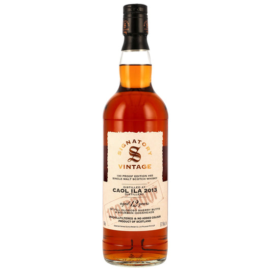 Caol Ila 12 2013/2025 - Signatory Vintage - 100 PROOF #65
