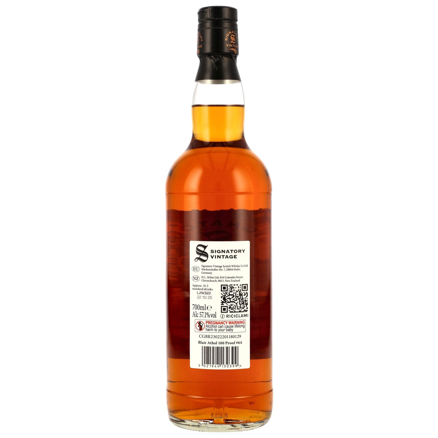 Blair Athol 11 2014/2025 - Signatory Vintage - 100 PROOF #64