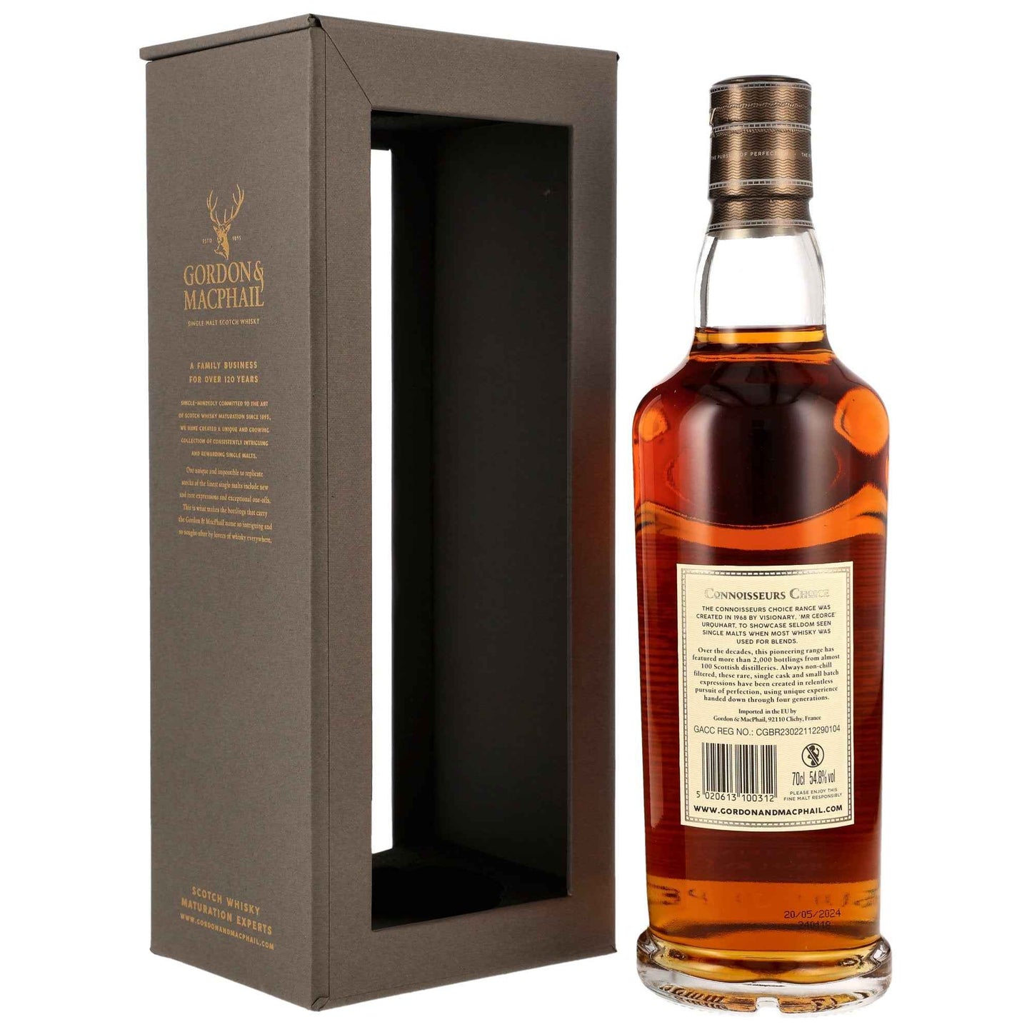 Linkwood 22 2002/2024 - Gordon & MacPhail - 1st Fill Sherry Cask #17603503
