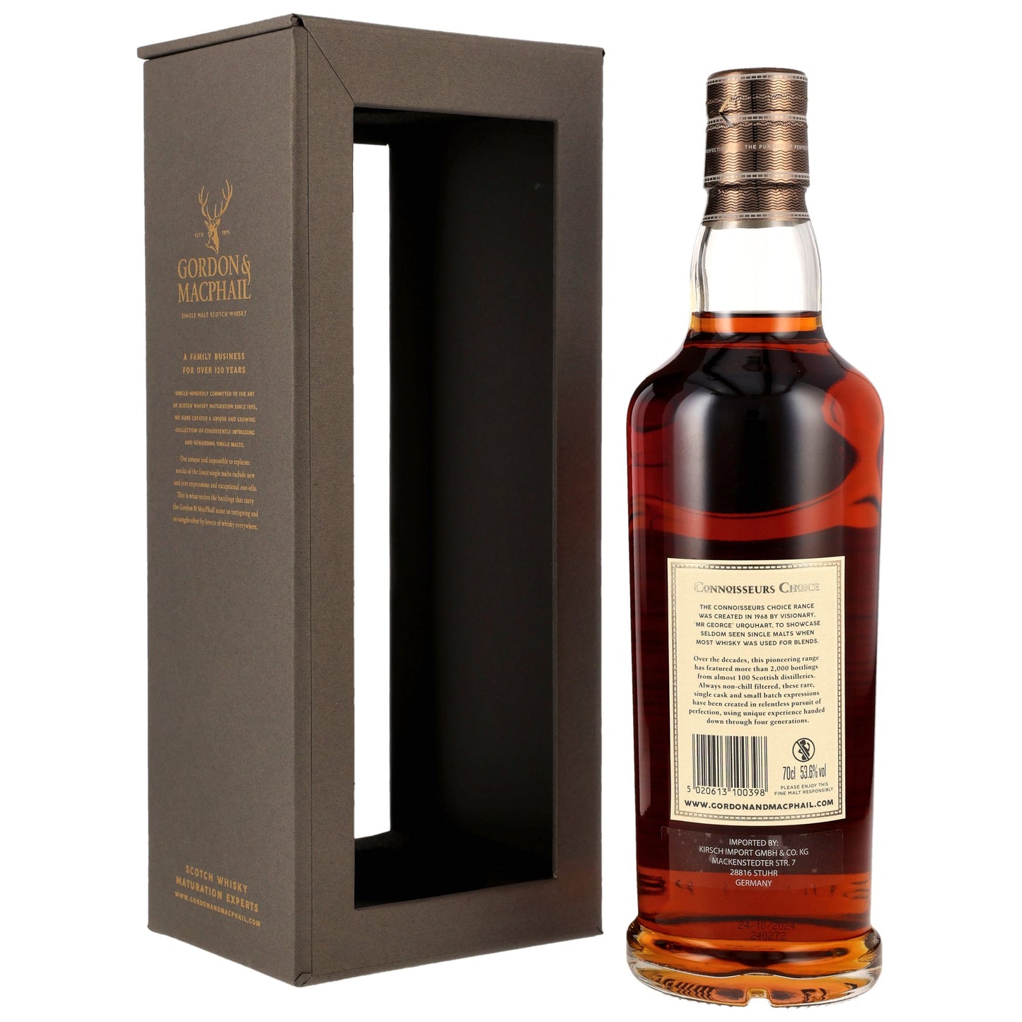 Glentauchers 25 1999/2024 - Gordon & MacPhail - First Fill Sherry Cask #16603801