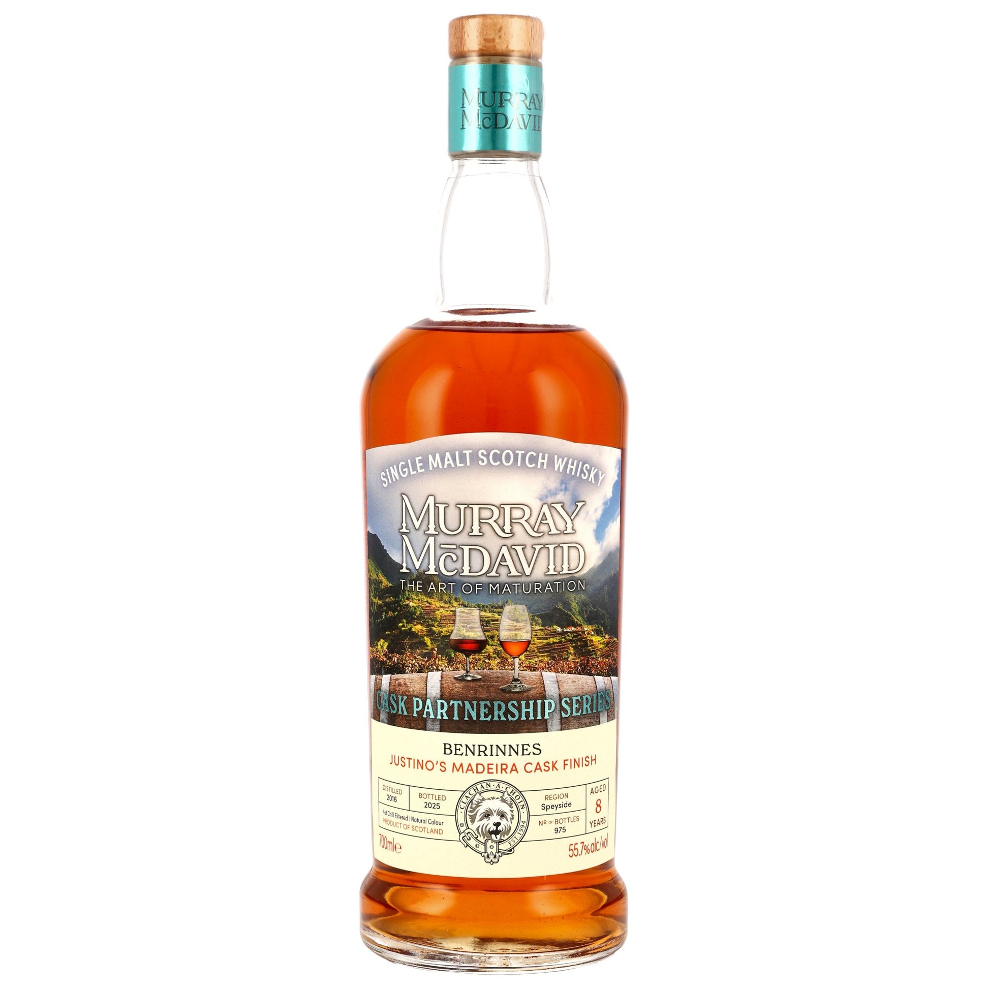 Benrinnes 8 2016/2025 - Cask Partnership (Murray McDavid) - Madeira Wine Barrique Finish