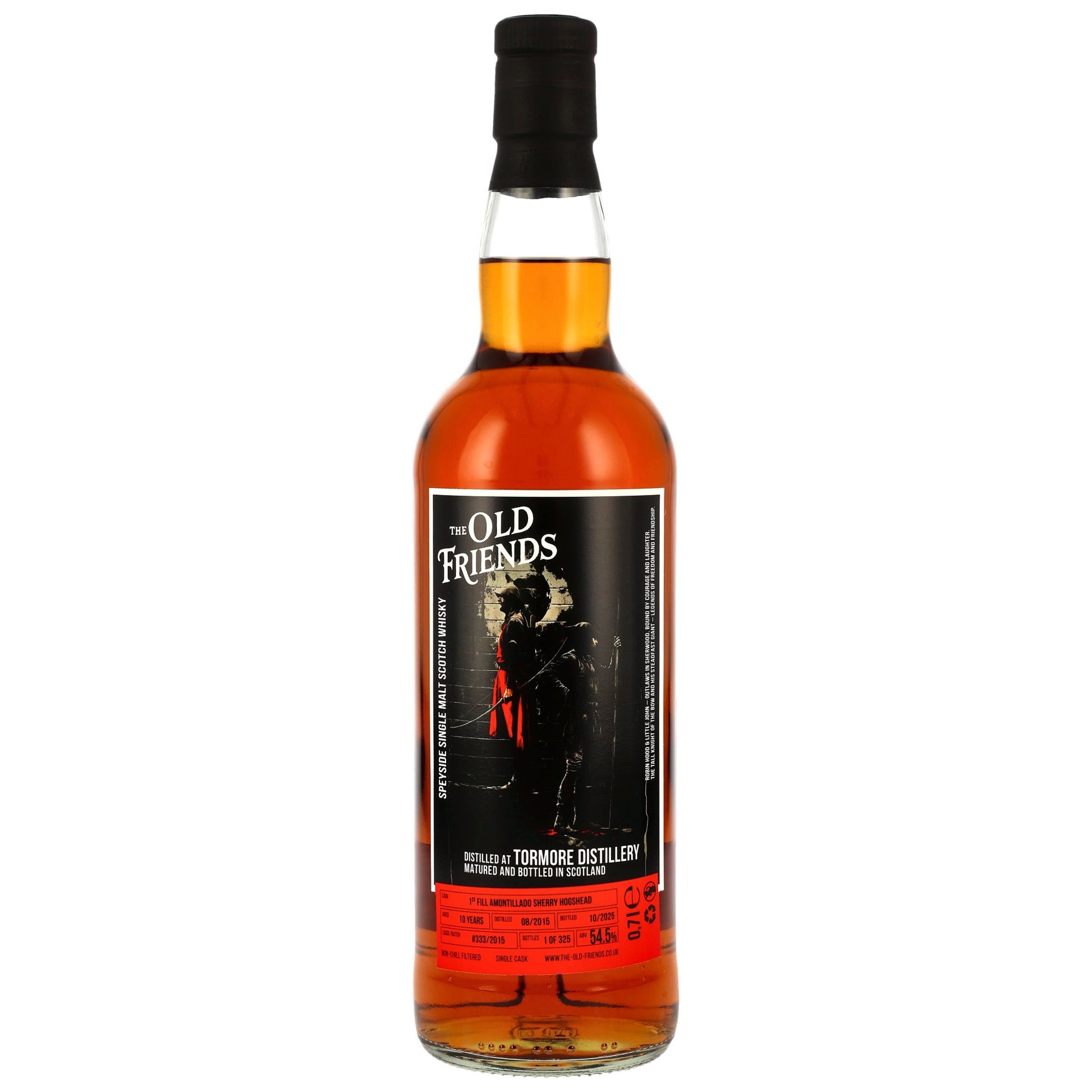Tormore 10 2015/2025 - Whisky Druid The Old Friends - 1st Fill Amontillado Sherry Hogshead #333/2015