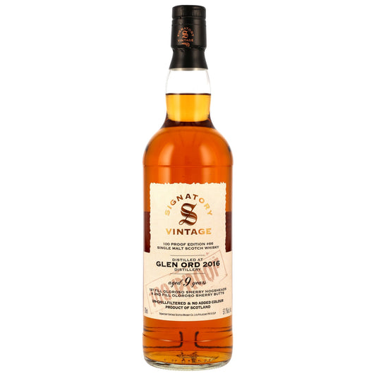 Glen Ord 9 2016/2025 - Signatory Vintage - 100 PROOF #66