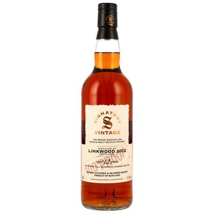 Linkwood 12 2012/2025 - Signatory Vintage - 100 PROOF #68