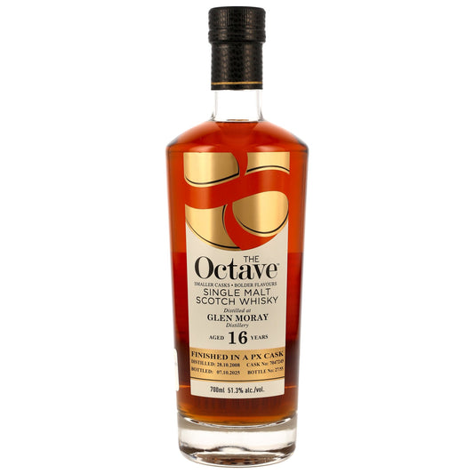 Glen Moray 16 2008/2025 - The Octave by Duncan Taylor - PX Sherry Cask Finish #7047245