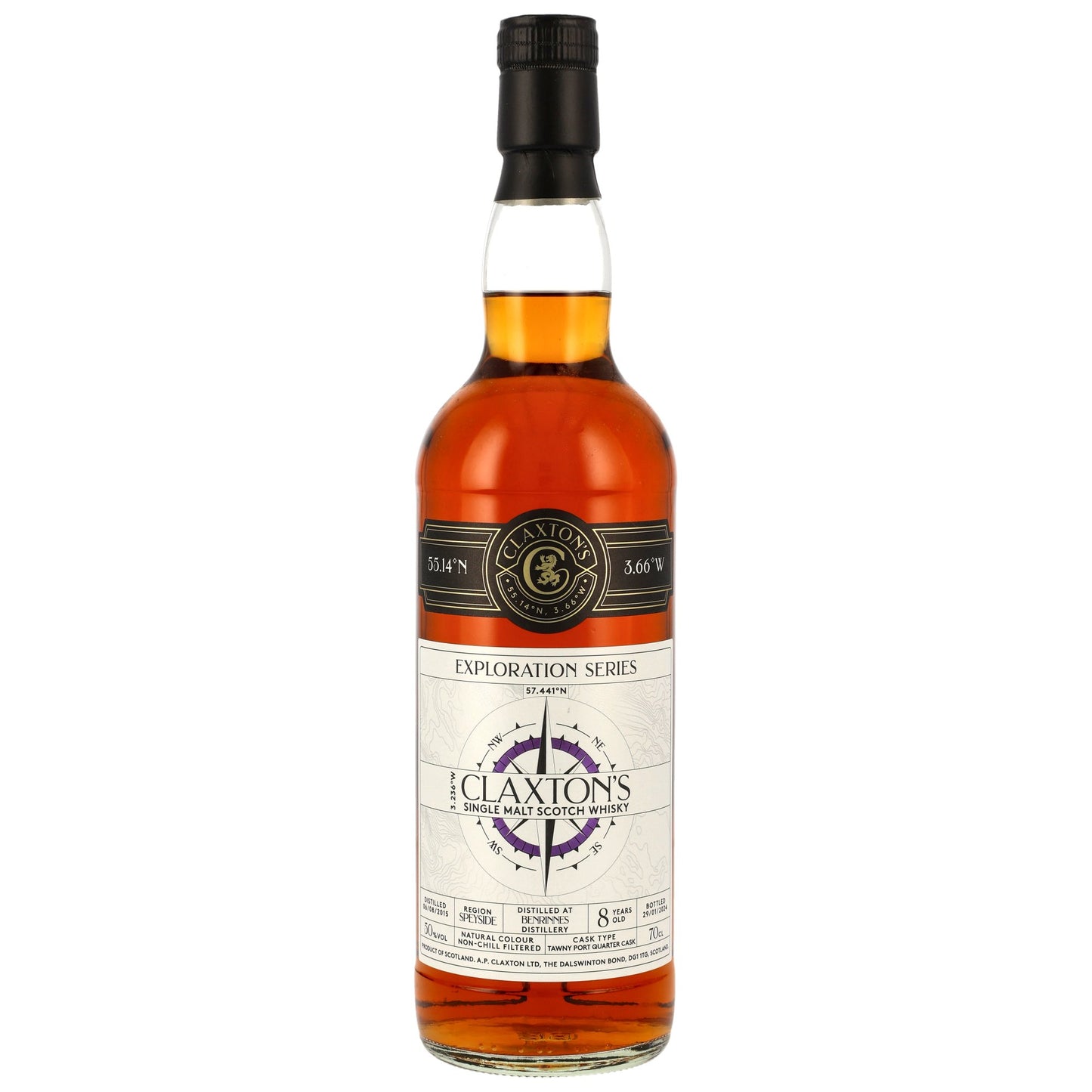 Benrinnes 8 2015/2024 - Claxtons - Tawny Port Quarter Cask