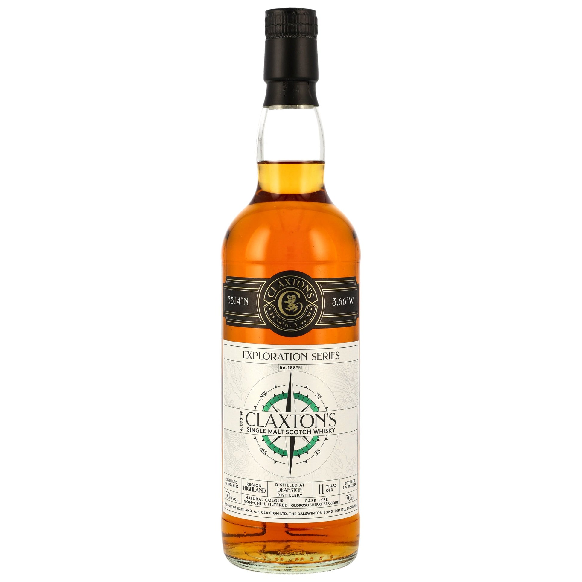 Deanston 11 2012/2024 - Claxtons - Oloroso Sherry Cask