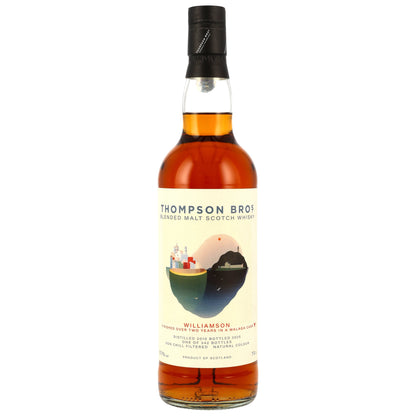 Williamson 15 2010/2025 - Thompson Bros. - Blended Malt (Laphroaig) - Malaga Hogshead Finish