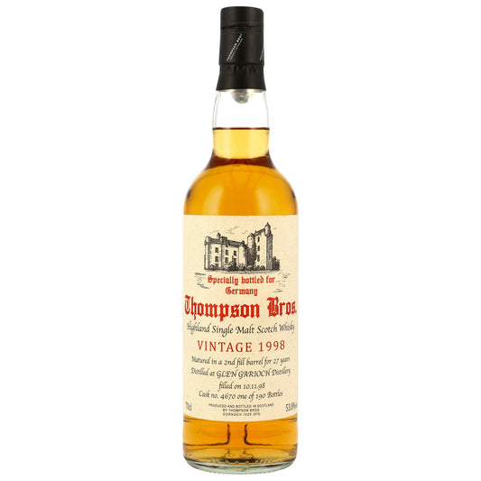 Glen Garioch 27 1998/2025 - Thompson Bros. - Second Fill Barrel #4670