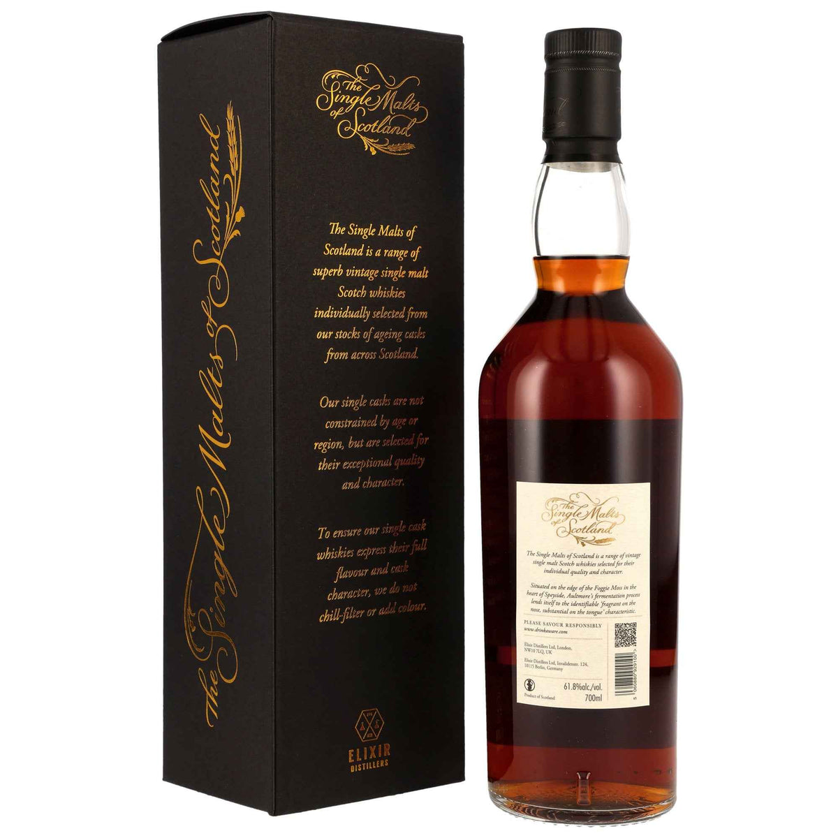 Aultmore 15 2008/2024 - The Single Malts of Scotland (SMoS) - Butt #900272