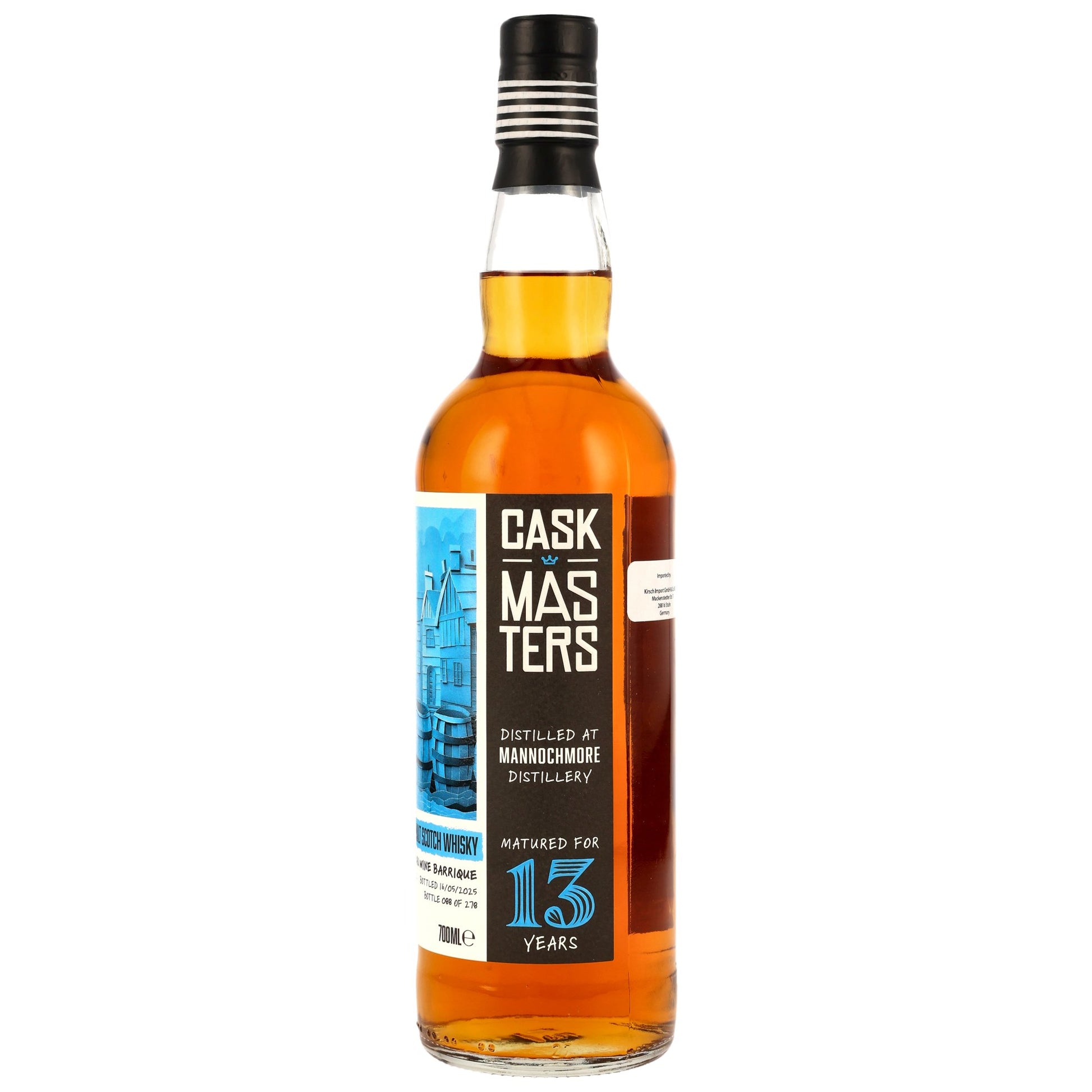 Mannochmore 13 2012/2025 - Cask Masters (Brave New Spirits) - 1st Fill Tokaj Wine Cask #2317201