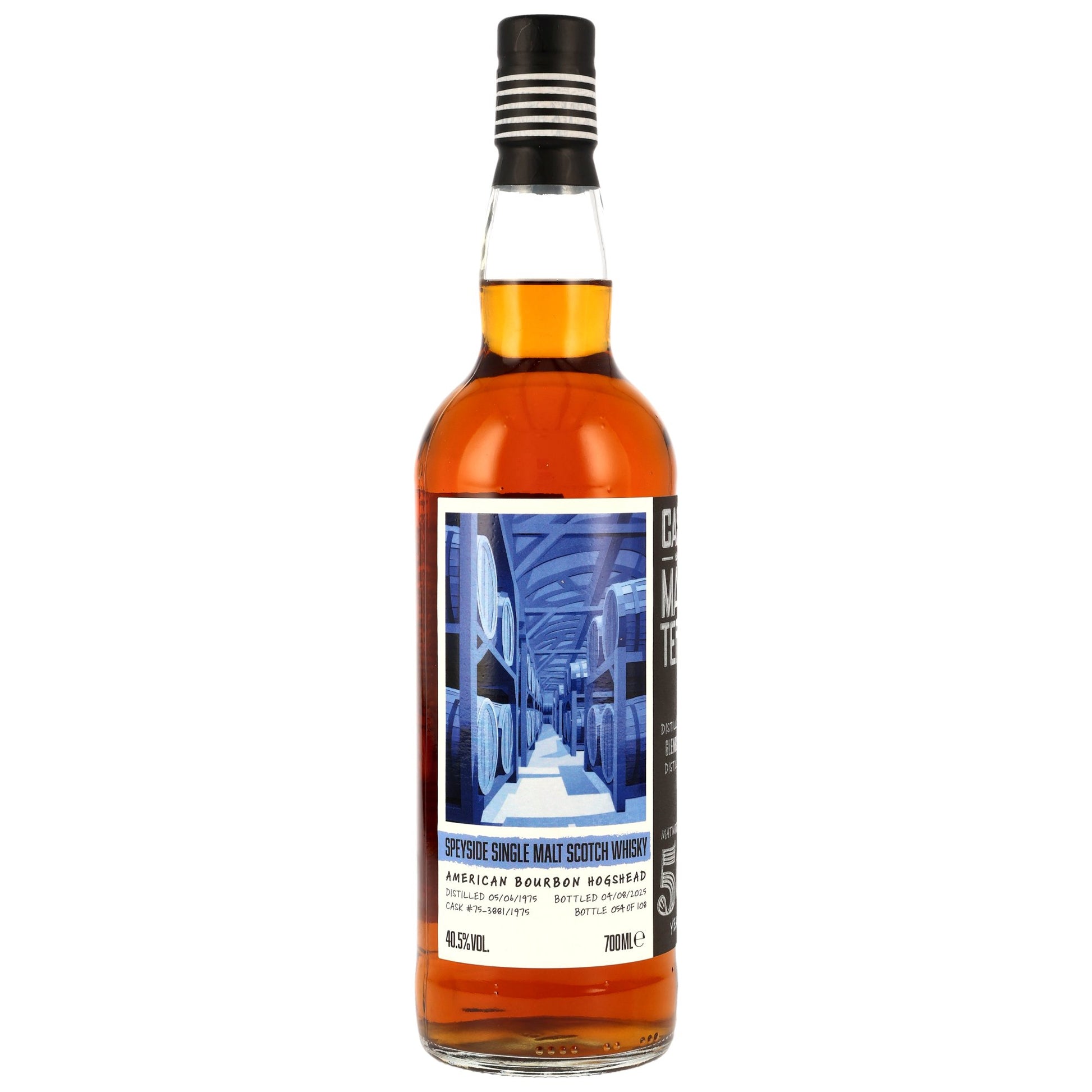 Glenburgie 50 1975/2025 - Cask Masters (Brave New Spirits) - Bourbon Cask #75-3881