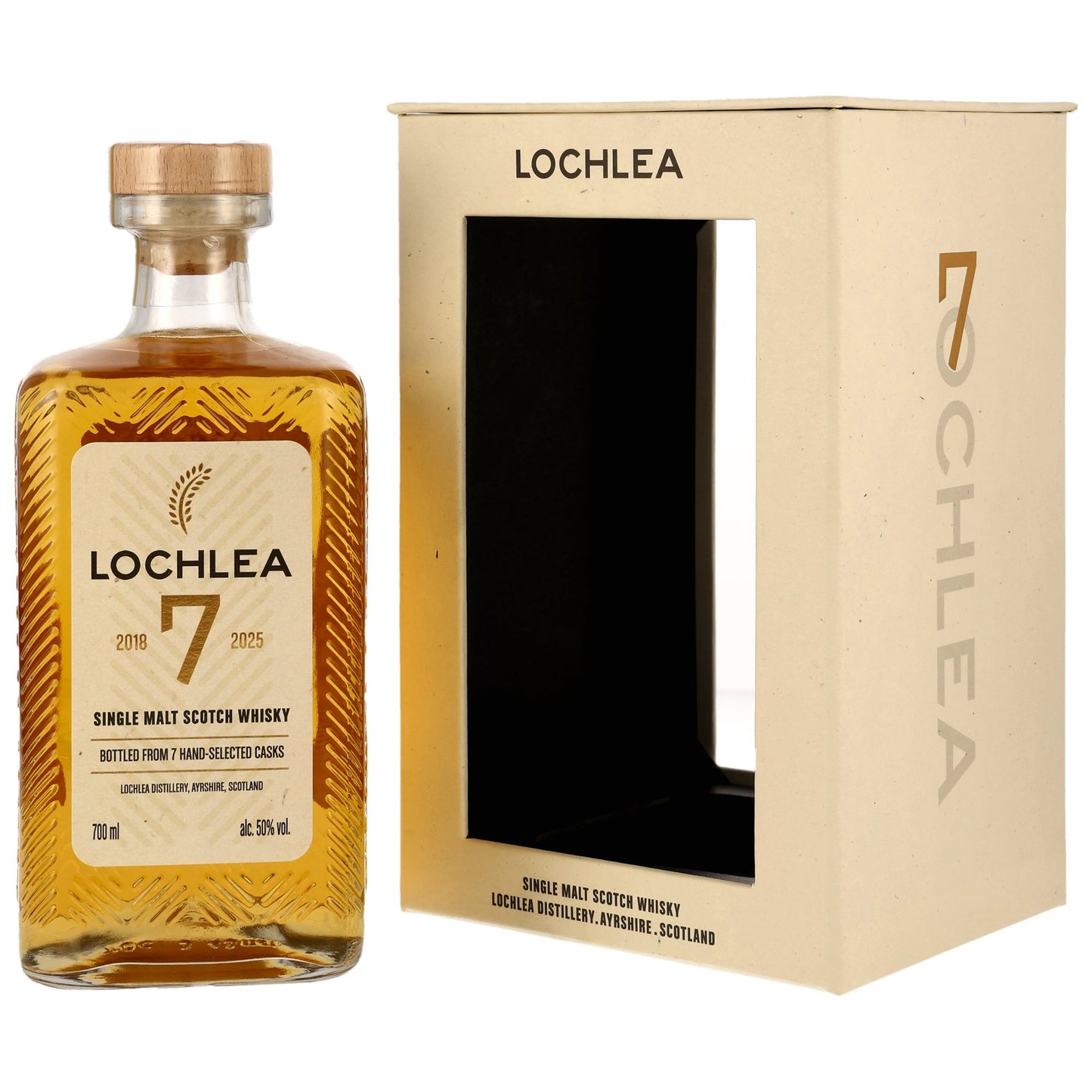 Lochlea 7 2018/2025 - First Fill Bourbon Barrels