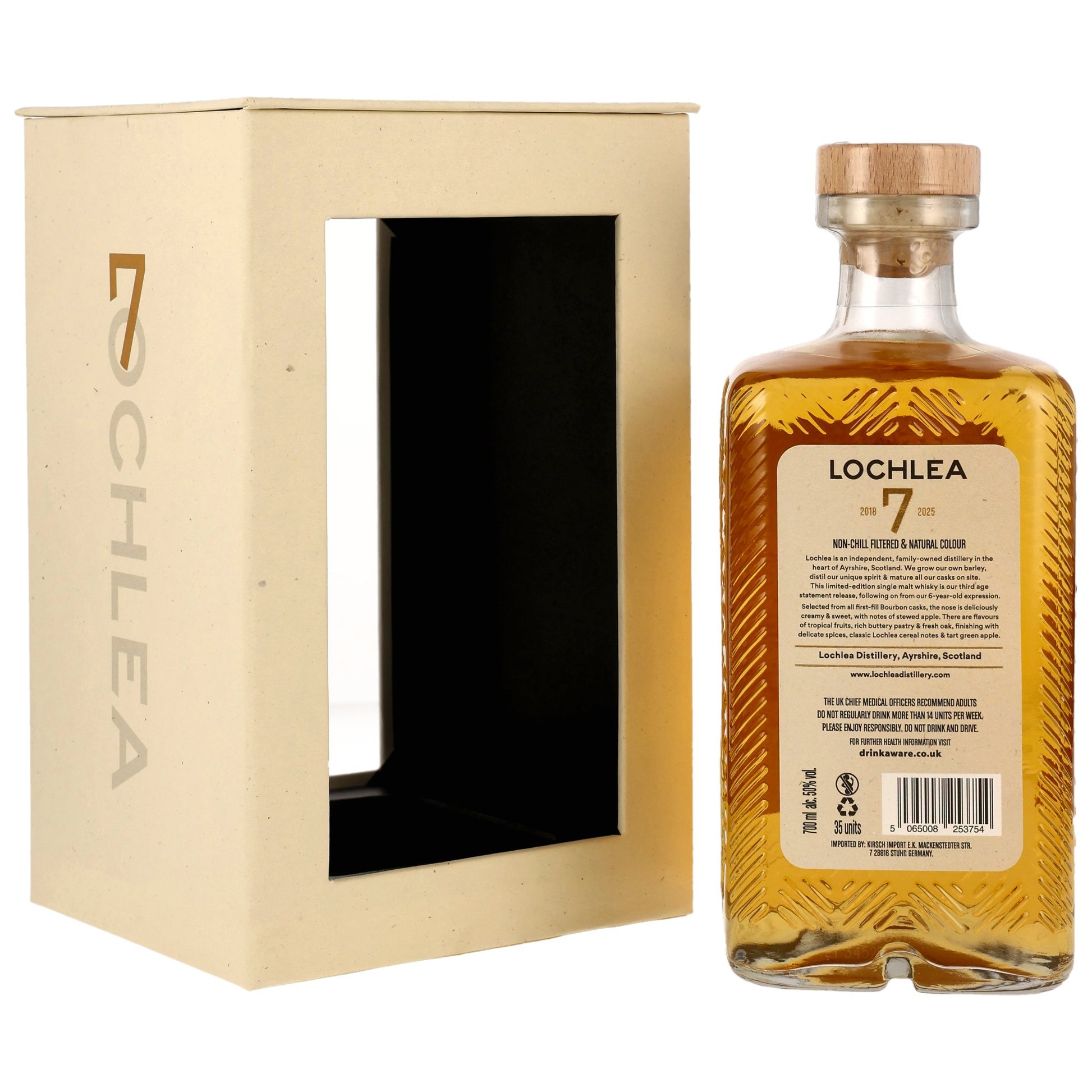 Lochlea 7 2018/2025 - First Fill Bourbon Barrels