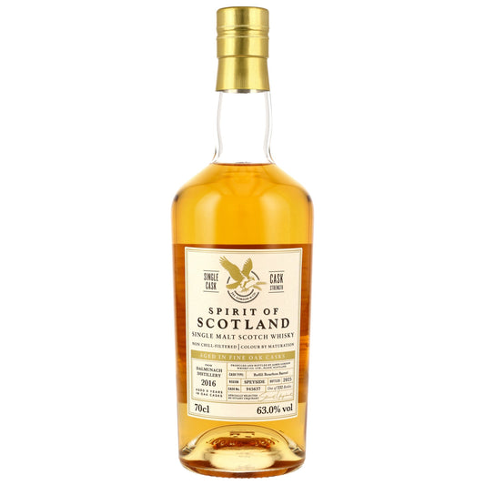 Dalmunach 9 2016/2025 - G&M Spirit of Scotland - Refill Bourbon Barrel #945637