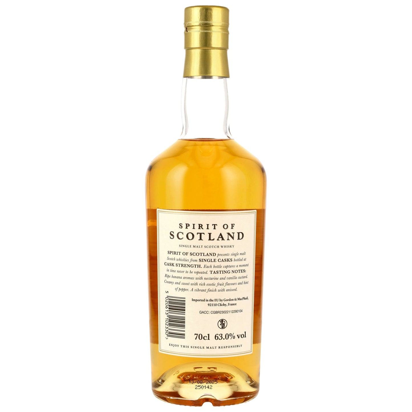 Dalmunach 9 2016/2025 - G&M Spirit of Scotland - Refill Bourbon Barrel #945637